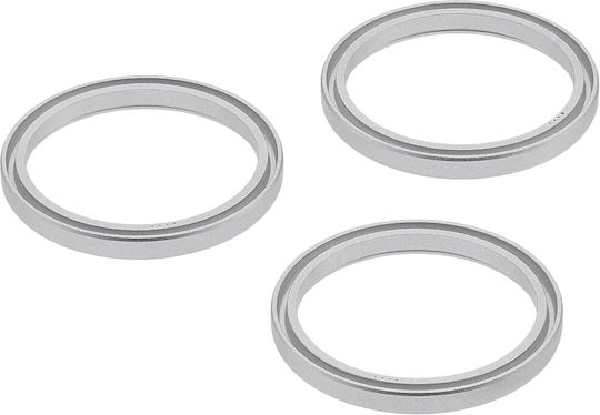Back Camera Bezel Ring Only Iphone 17 Pro 17 Pro Max Silver 3 Piece Set