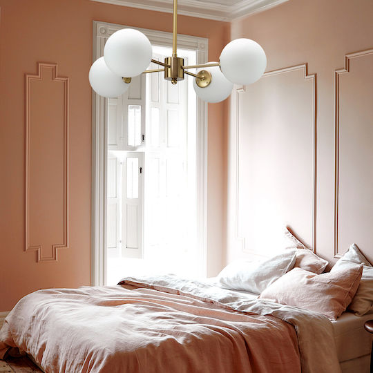 Inlight Κρεμαστό Φωτιστικό Χρυσό 45x45εκ. Inlight Κρεμαστό Φωτιστικό Χρυσό 45x45εκ.