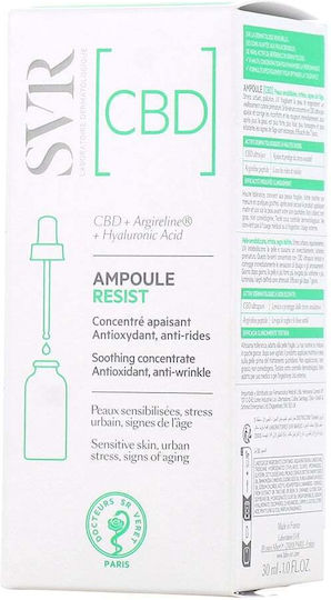 SVR Laboratoire Serum CBD Resist Anti-Aging & Beruhigendes Gesicht Serum mit Reinem CBD 30ml