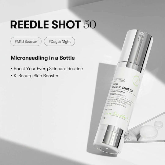 VT Cosmetics Reedle Shot 50 Успокояваща и Хидратираща Есенция за Лице с Центела Азиатика 50ml