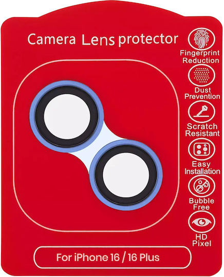 Casper Camera Protection Tempered Glass for iPhone 16 / 16 Plus