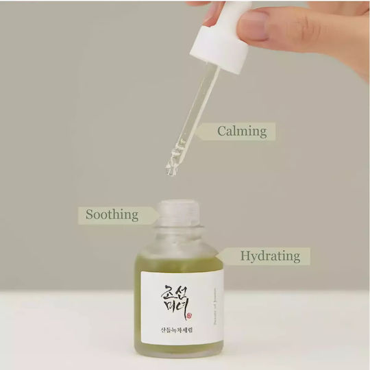 Beauty of Joseon Calming Успокояващ и Хидратиращ Серум за Лице с Зелен Чай и Пантенол за Детоксификация 30ml
