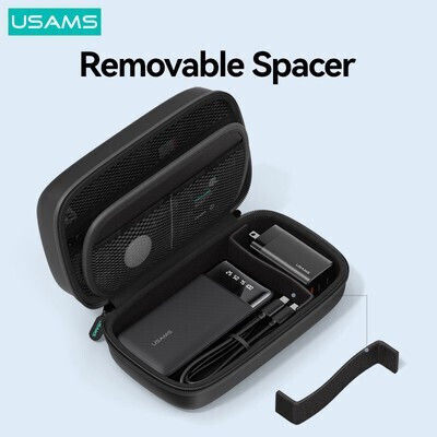Usams Organizator Negru 6958444990279