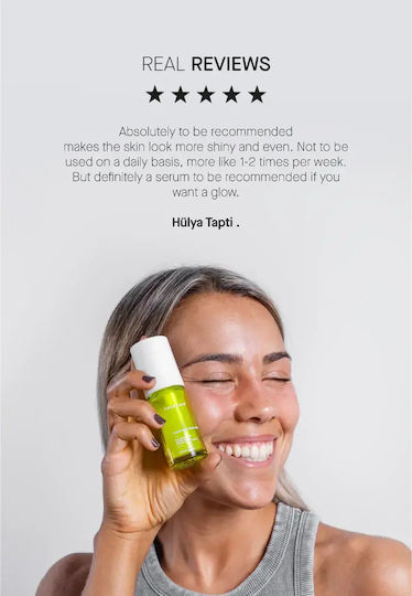 Sloothing Treatment Soothing & Anti-aging Serum Face with Peptides for Nourishment & Whitening 30ml