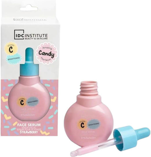 IDC Institute Candy Strawberry Moisturizing Serum Face with Vitamin C for Radiance & Nourishment 40ml
