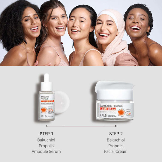 APLB Bakuchiol Propolis Ampoule Serum Προσώπου με Bakuchiol για Σύσφιξη 40ml