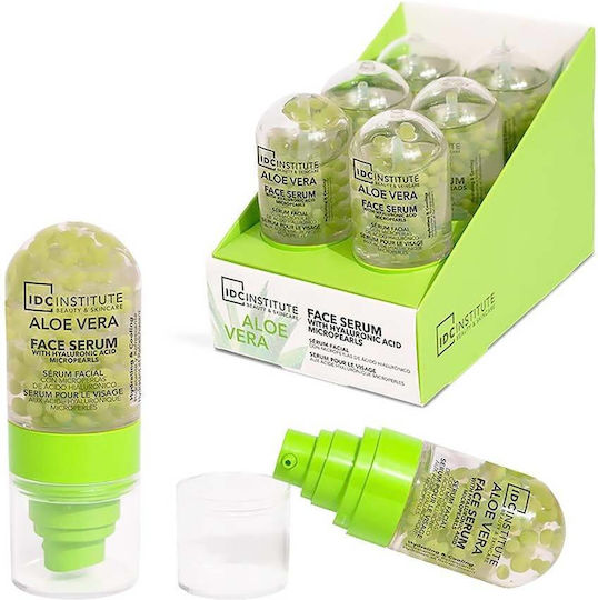 IDC Institute Aloe Vera Soothing & Moisturizing Face Serum with Hyaluronic Acid for Revitalization 40ml
