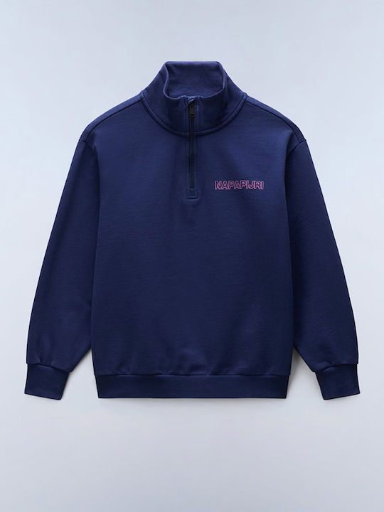 Napapijri Kids Long-sleeved Polo Darkblue