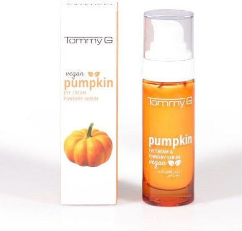 TommyG Pumpkin Moisturizing & Anti-aging Serum Eyes with Vitamin C & Hyaluronic Acid for Dark Circles & Radiance 30ml