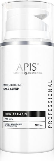 Apis Natural Cosmetics Men Terapis Αντιγηραντικό Serum Προσώπου με Υαλουρονικό Οξύ 100ml