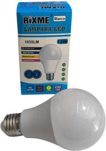 Bec LED 12W Pentru Dulie E27 Alb Rece 1035 Lumen