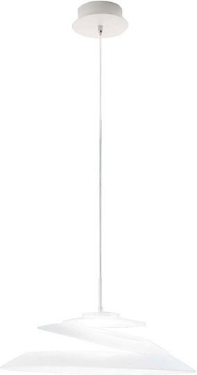 Fabas Luce Aragon Висящо Осветително Тяло Бял 53x200см.