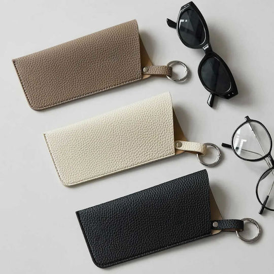 Techsuit Eyeglass Case Soft with Magnetic Closure Red