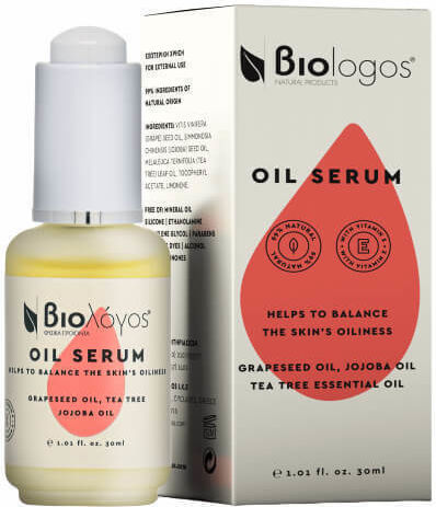 Βιολόγος Ενυδατικό Oil Serum Προσώπου για Αποτοξίνωση & Ακμή 30ml