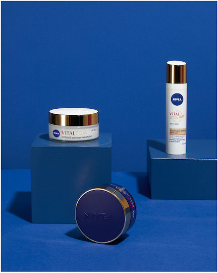 Nivea Vital Soja Antiage Αντιγηραντικό Serum Προσώπου για Σύσφιξη 40ml