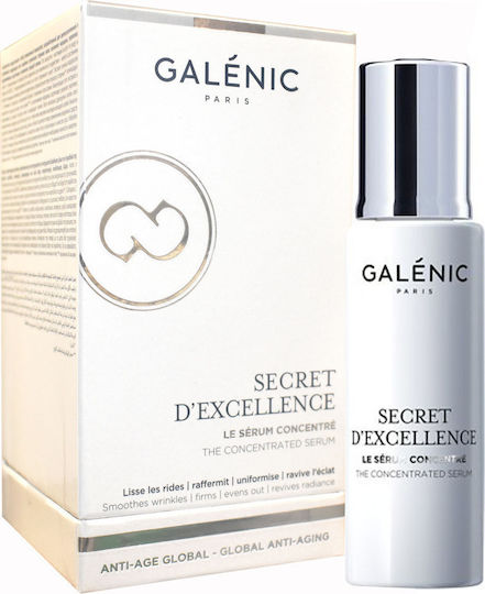 Galenic Secret d' Excellence Concent Ενυδατικό & Αντιγηραντικό Serum Προσώπου για Λάμψη & Σύσφιξη 30ml