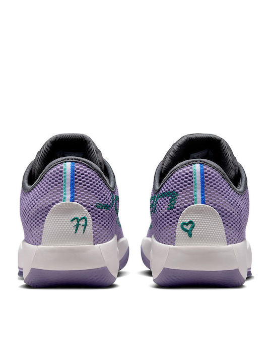 Luka 77 Pantofi De Baschet Cu Talpă Joasă Urban Lilac / Iron Grey / Sail / Rio Teal