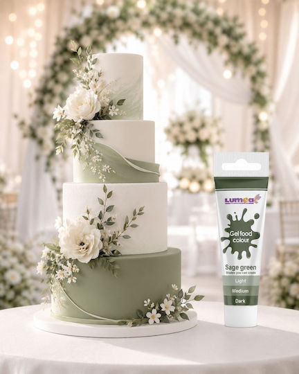 Lumea Culoare Pentru Coloranți Alimentari În Formă De Gel Verde 30gr Tub