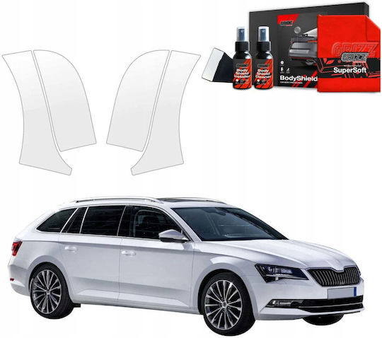 Grizzglass Protective Film Wheel Arches Grizzglass Bodyshield Skoda Superb 3 Combi 2016-2019 4in1