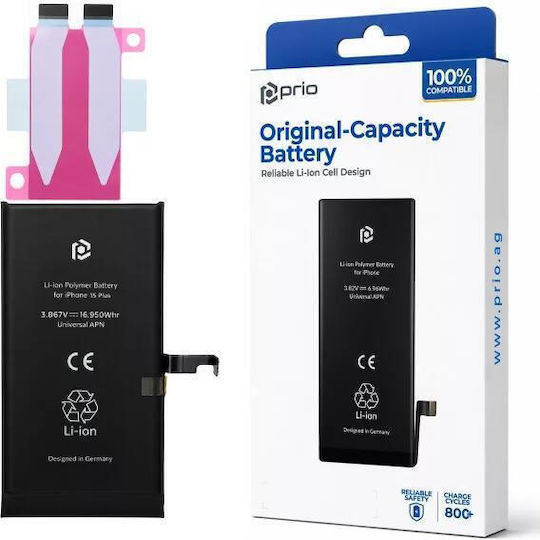 Prio Compatible Replacement Battery 4383mAh for iPhone 15 Plus