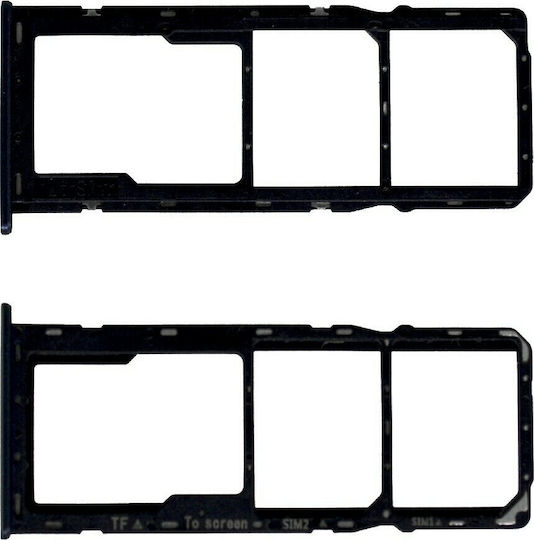 Υποδοχή Κάρτας Sim Μαύρο για Galaxy A22 5G Samsung Galaxy A22 5G