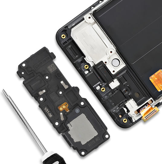 Clappio Replacement External Mobile Phone Speaker Samsung Galaxy A51 Black