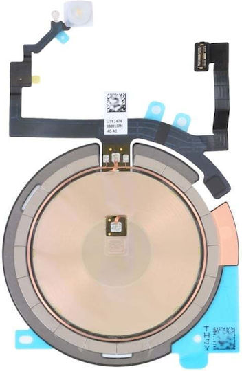 Drahtlose Lade-Spule mit Blitz-LED-Flexkabel für iPhone 15