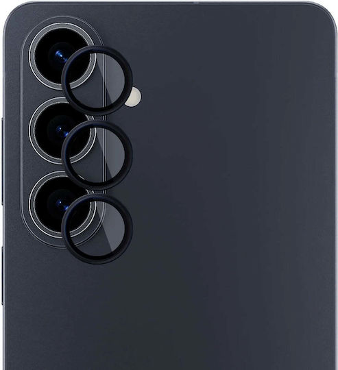 3MK Протектор За Камера Закалено Стъкло Черен За Samsung Galaxy S26+