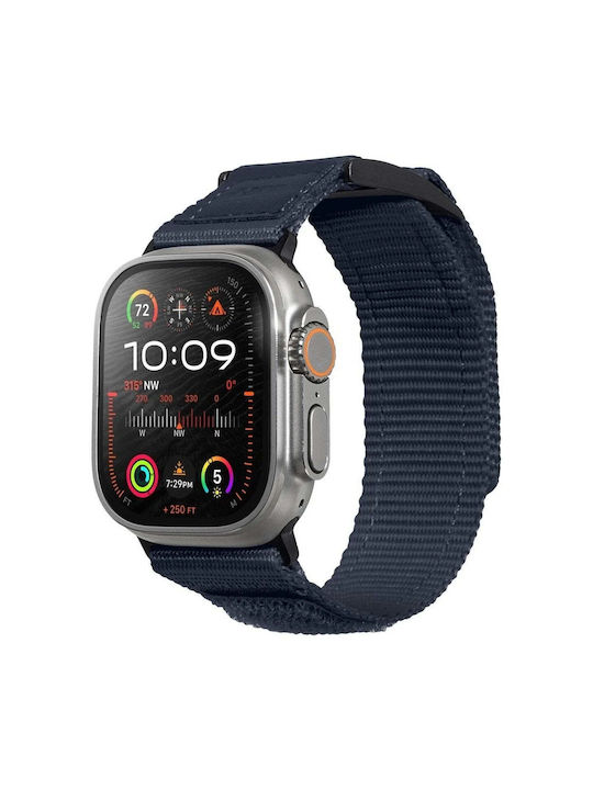 Laut Strap Fabric Blue (Apple Watch 42/44/45/49)