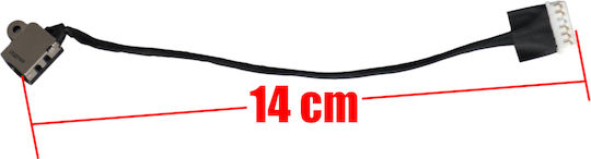 Dell Laptop Netzteil Dc Power Jack Socket 14 3470 3470-h3vrd 15 3570 3570-3g30r 3570-g58r8 Prhp8 0prhp8 450.05707.0011 14cm 5pins