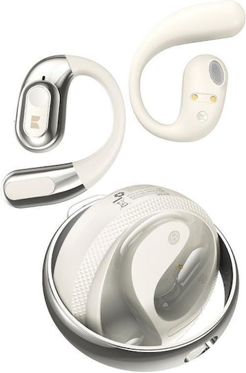 AC330 Open Ear Bluetooth Handsfree Ακουστικά με Αντοχή στον Ιδρώτα και Θήκη Φόρτισης Λευκά