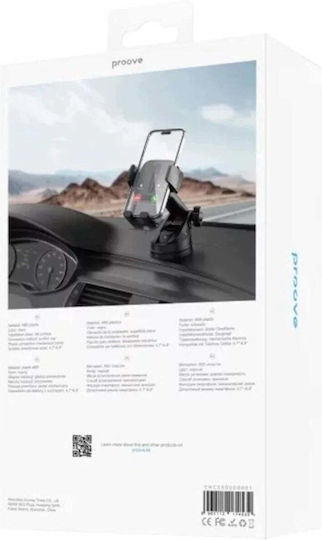 Proove Handyhalterung Auto mit verstellbaren Haken Schwarze