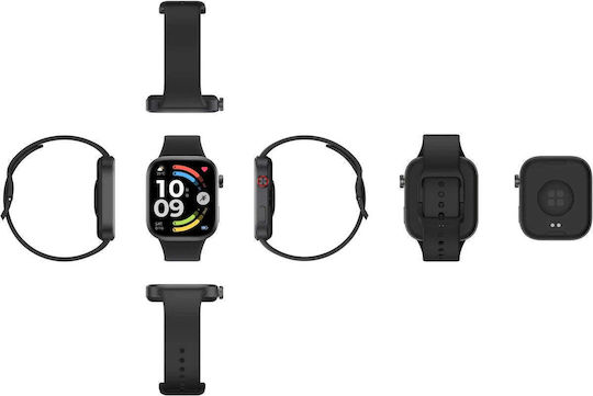 Xiaomi Redmi Watch 6 NFC Aluminium 46mm Waterproof with Heart Rate Monitor (Obsidian Black)