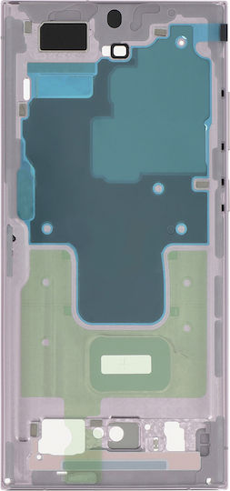 Samsung Средна Лилава Рамка За Samsung Galaxy S23 Ultra