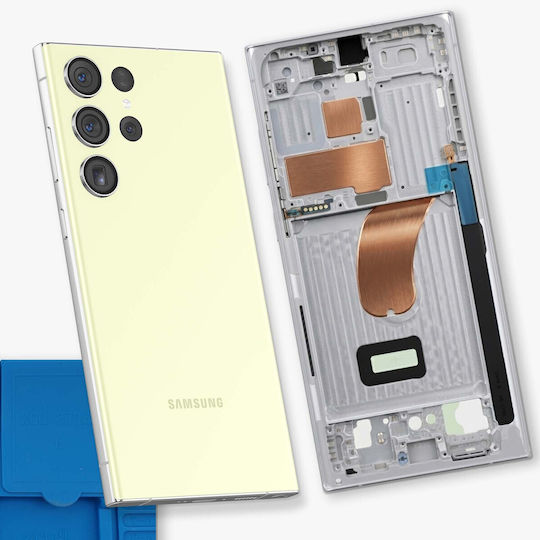 Samsung Middle Frame Green for Galaxy S23 Ultra