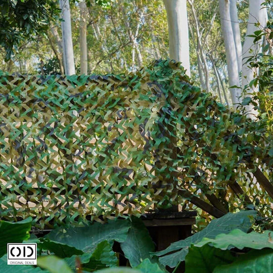 Plasă De Camuflaj Verde Cu Acoperire PVC 2x9m