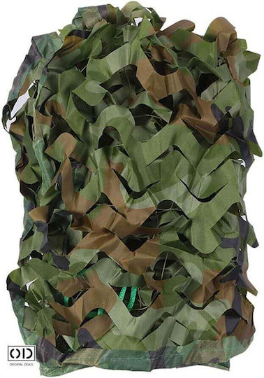 Plasă De Camuflaj Verde Cu Acoperire PVC 2x9m