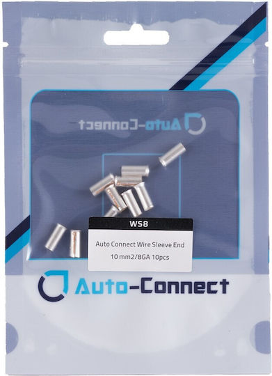 Auto-Connect Auto-Audio-Zubehör Kabelhülse Ende 10mm²/8GA, 10 Stück Beutel