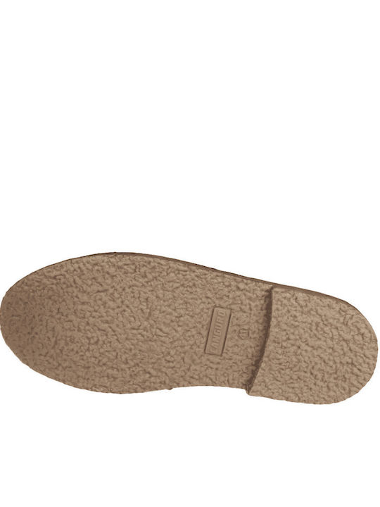 Leder Herrenstiefel BROWN