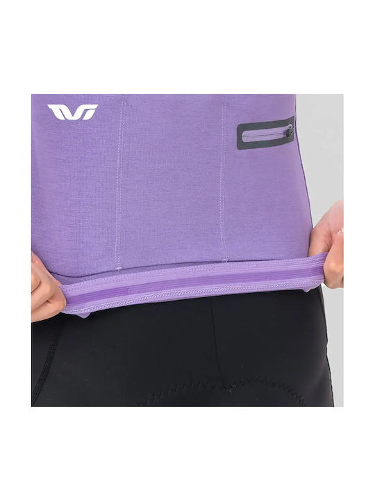 Rockbros Tricou Mânecă Lungă Pentru Femei Mountain Bike Violet