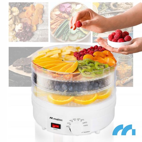 MalTec Lebensmittel-Dörrgerät mit Regalen