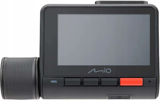 Mio MiVue 56W Κάμερα DVR Αυτοκινήτου 4K με Οθόνη 2.7" Wi-Fi, GPS