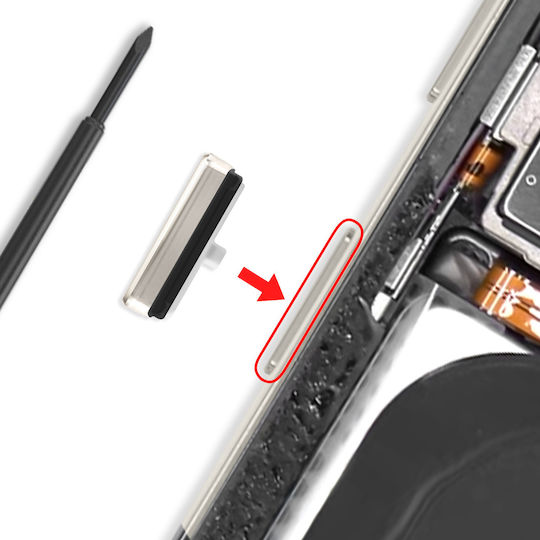 Samsung Butonul Original Power Galaxy S23 S23 Plus On Off Bej