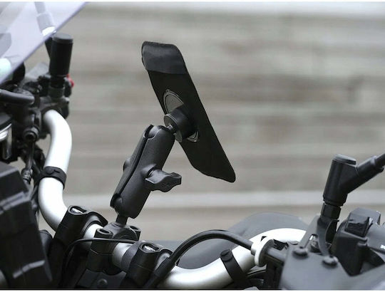 Shapeheart Motorrad Handyhalterung mit Koffer für das Lenkrad