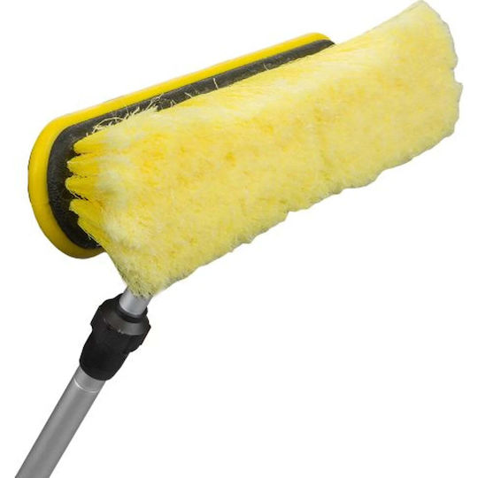 Bradas Teleskopisch Autowaschbürste mit Wasserzufuhr 90-160cm