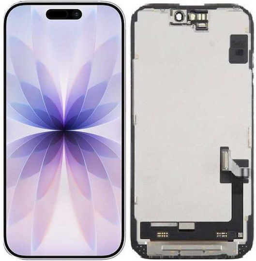 Οθόνη OLED Soft mit Touch-Mechanismus für iPhone 17 (Schwarz)
