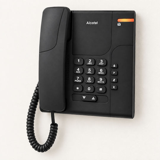 Alcatel T180 Office Corded Phone Black