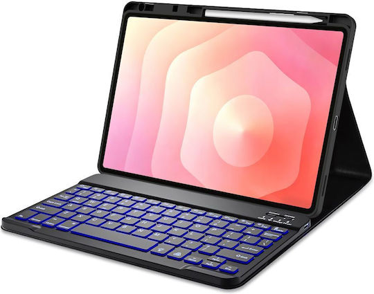 Tech-Protect Sc Pen + Keyboard Galaxy Tab S12+ Plus 12.4 X840 X846b Черен 5906302342877