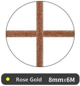 Bandă Izolatoare Pentru Rosturi 8mm x 6m Rose Gold