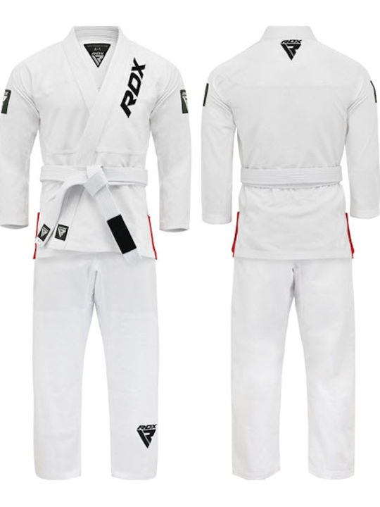 RDX Παιδική Στολή Brazilian Jiu Jitsu Λευκή